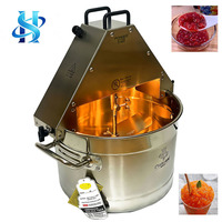 Machine à confiture 10L / Marmite de cuisson pour confiture de fraises / Mixeur pour confiture