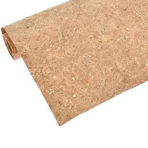 Tissu en liège écologique en cuir PU naturel vegan pour les couvertures <span class=keywords><strong>de</strong></span> livres et les meubles - Product Image 1