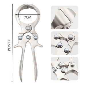 ที่หนีบดิสโก้รูปหมูสำหรับฟาร์มหมูอุปกรณ์ตัดอัณฑะแบบไม่มีเลือด - Product Image 2