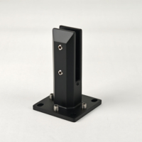 Aleader - Spigot en verre sans cadre en acier inoxydable moderne pour extérieur, résistant à la rouille, pour garde-corps en verre