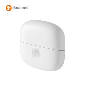 Peine Portátil para Mascotas Dudupet, Plástico Blanco, Herramienta de Aseo 2 en 1 para Gatos - Product Image 1