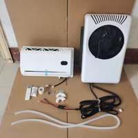 Unidad APU de Aire Acondicionado para Automóvil al por Mayor 12V 24V CC para Camión Eléctrico, Aire Acondicionado Split para Camión, Autobús 12V