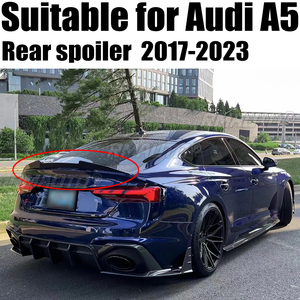 สปอยเลอร์หลังคาร์บอนไฟเบอร์แท้ สำหรับ Audi A5 S5 RS5 B9 4 ประตู คูเป้ สปอร์ตแบ็ค รุ่น PSM ปี 2017 18 19 20 21 22 2023 - Product Image 1