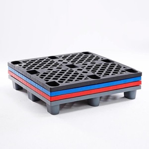 Fournisseur de palettes en plastique antidérapantes à bas prix, palettes euro à neuf pieds robustes, tailles personnalisées - Product Image 6