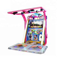 Machine de jeu d'arcade de divertissement à pièces Machine de danse à pompe Just Dance Machine de jeu d'arcade de danse électronique