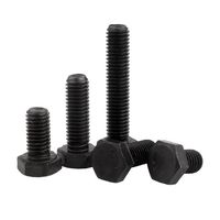 Perno Hexagonal Externo de Acero al Carbono de Alta Resistencia Grado 12.9 M14 M16 con Acabado Ennegrecido/Fosfatado