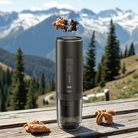 Portable Mini Électrique En Acier Inoxydable Espresso Machine Maison Hôtel Voyage En Plein Air De Poche Capsule Café Brasseur Auto Chaud/Froid
