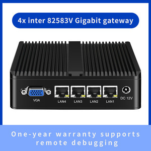 組み込みボックスクアッドコアネットワークルーターIntel <span class=keywords><strong>Celeron</strong></span>プロセッサボックスコンピューター埋め込みAndroid Industri Fanless <span class=keywords><strong>J1900</strong></span> Ddr3ミニ<span class=keywords><strong>PC</strong></span> - Product Image 3