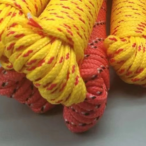 Corde tressée en polyester personnalisée à un ou sept brins pour parapluie et tente d'extérieur, Corde <span class=keywords><strong>Yong</strong></span> Lin 4mm 30m/pièce, Colorée/Couleur personnalisée - Product Image 1