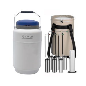 Contenedor de Nitrógeno al Vacío de Aluminio WOBO 35 Litros YDS-15-125, Dewar de Nitrógeno de Larga Duración, 1 Año de Garantía - Product Image 3