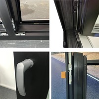 Ventanas de Triple Panel con Estándar Europeo Minglei, Ventanas de Aluminio con Cuádruple Acristalamiento, Ventana Pasiva