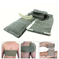 Pansement de compression élastique OEM ODM de 4 pouces, pansement tactique de premiers secours, bandage d'urgence israélien