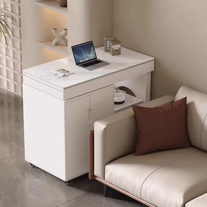 Tavolino <span class=keywords><strong>da</strong></span> Caffè Nordico di Lusso con Bollitore Integrato e Piano in Pietra Luminosa, Vendita Diretta dalla Fabbrica - Product Image 3
