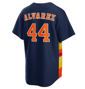 Maillots de baseball d'été respirants pour hommes, taille plus, Houston # Maillot de joueur limité Yordan Alvarez n°44 - Product Image 1