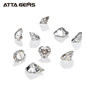 Venta al por mayor VVS1 DEF Color blanco sintético de corte Moissanite diamante - Product Image 5