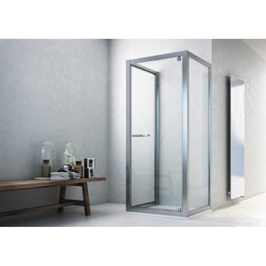 ประตูห้องอาบน้ำกระจกแบบใสบานพับเดี่ยวขนาด60-68ซม. เครื่องมือหมุน Ap.42 - Product Image 3