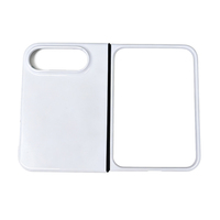 Coque de téléphone 2-en-1 3D enduite pour iPhone 18 Fold, vierge magnétique pour sublimation, design personnalisé, finition mate ou brillante, transfert thermique