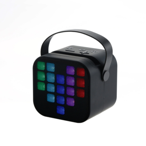 Mini xách tay bluetooth Loa <span class=keywords><strong>LED</strong></span> nhịp điệu ánh sáng dễ dàng để thực hiện hỗ trợ TF TWS BT fm loa - Product Image 3