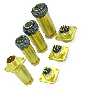 Nga tiêu chuẩn PC loạt Trắng PBT nối KLS15-RCS01-PC7 t/B Nam Nữ liên hệ với pin mạ vàng PC nối PY04-7TK/ZJ - Product Image 5