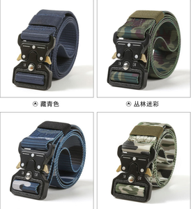 Cinturones de Camuflaje Desértico Digitales DFF1206, Cinturones Tejidos de Lona de 3.8 cm y 4 cm de Ancho, 120 cm de Largo, Personalizados - Product Image 4