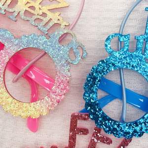 <span class=keywords><strong>Joyeux</strong></span> <span class=keywords><strong>anniversaire</strong></span> Lunettes Funny Party Paper Glasses Celebration - Product Image 4