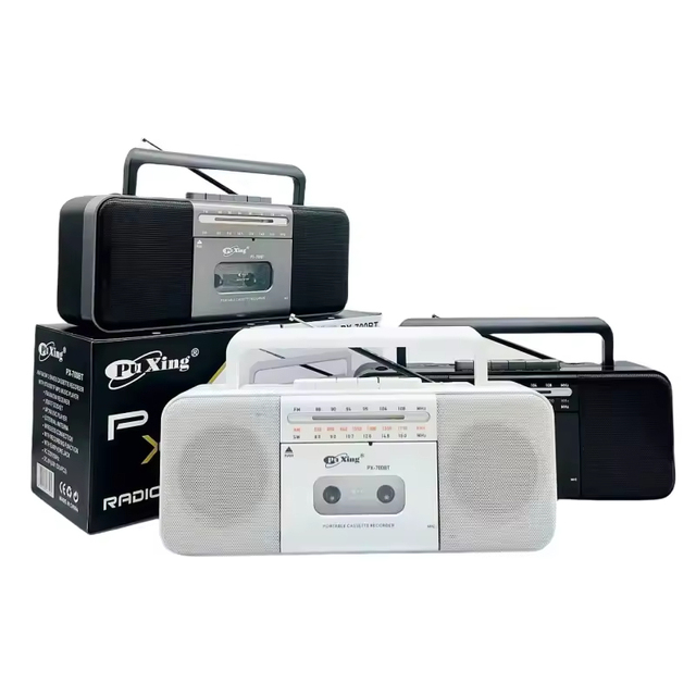 New Retro Cassette Player Multi-band Portable Radio BT HIFI Stereo Sound Support FM/AM/SW