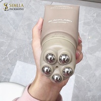 Tube de massage amincissant personnalisé de 120 ml avec bouchon à vis pour solution d'emballage de soins de la peau et de masques faciaux