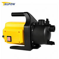 Pompe à jet de jardin personnalisable 1000W à longue durée de vie, débit durable de 3500L/H, auto-amorçante pour maisons familiales et prise d'eau extérieure