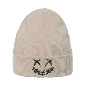 BSBH à la mode personnalisé chapeaux bonnet broderie Logo bonnet chapeaux <span class=keywords><strong>2023</strong></span> <span class=keywords><strong>tendance</strong></span> Style Halloween <span class=keywords><strong>hiver</strong></span> tricot chapeaux acrylique chaud <span class=keywords><strong>hiver</strong></span> - Product Image 5
