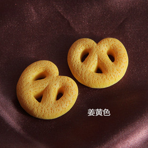 Mini Pretzel Kawaii en résine, miniature alimentaire pour loisirs créatifs et décoration intérieure - Product Image 3
