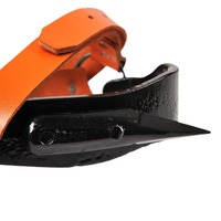 Attache de pied réglable manuelle pour l'escalade d'arbres de jardin avec boucle de chaussure en acier pour poteaux en bois