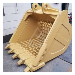 Benna di Pulizia Originale Personalizzata 320b 320c 320d, Paletta Metallica E320, <span class=keywords><strong>Benne</strong></span> di Lavaggio in Acciaio Inox <span class=keywords><strong>per</strong></span> <span class=keywords><strong>Escavatori</strong></span> - Product Image 4