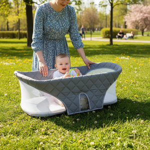<span class=keywords><strong>Lit</strong></span> de voyage pour bébé pour dormir Berceau portable-<span class=keywords><strong>Lit</strong></span> de voyage pliant pour bébé Mini <span class=keywords><strong>lit</strong></span> de voyage pour bébé avec <span class=keywords><strong>moustiquaire</strong></span> et auvent - Product Image 1