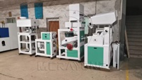 Machine à décortiquer le riz électrique à haute efficacité 900-1300 kg/h, faible taux de riz brisé, économie d'énergie