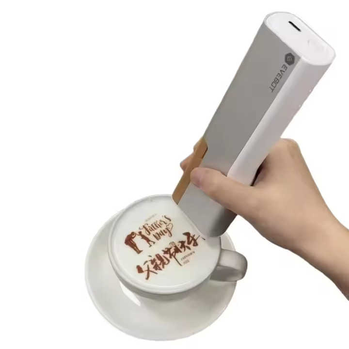 Portable Edible Ink Printer with Flatbed for Quick Custom Print on Food Cake Coffee Bread for Restaurants and Bars