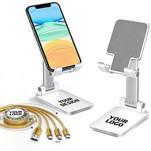 Wholesale Promotional Business Gift Custom Logo Adjustable Foldable Lazy Portable Mobile Phone Holder - Product Image 1