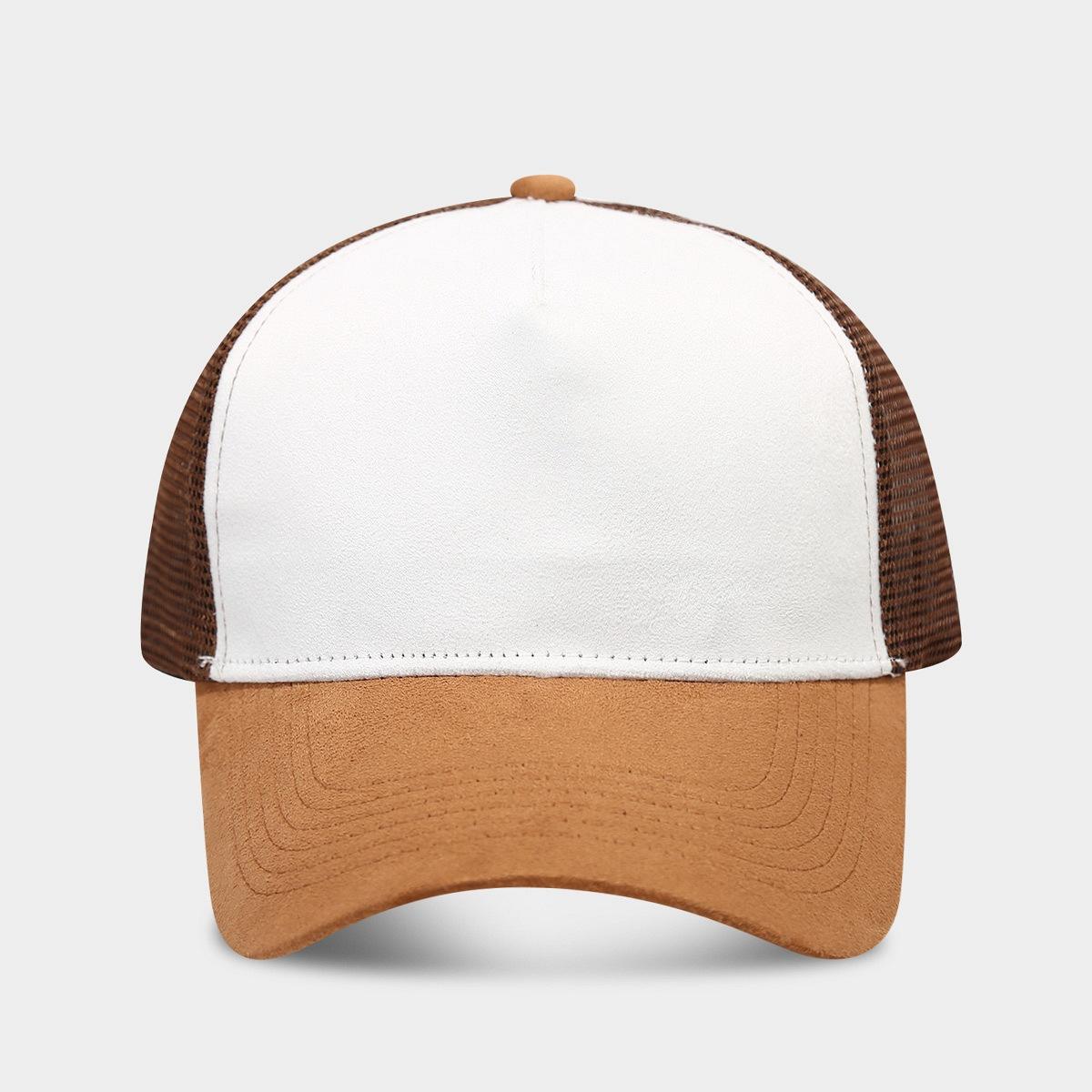 Coutures camel blanc