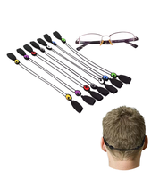 Cordon de maintien portable en silicone pour lunettes, pour enfants et adultes, avec gestion des câbles – Vente en gros