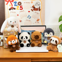 Boneka Hewan Koleksi Bulu Imitasi Ultra Lembut dengan Label Medali, Isi Ulang Mesin Cakar Arcade, Grosir Partai Besar
