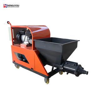 Machine d'injection de mortier de béton, machine de pulvérisation de mortier de <span class=keywords><strong>ciment</strong></span>, pulvérisateur de mortier diesel 4KW <span class=keywords><strong>pour</strong></span> murs intérieurs résidentiels - Product Image 1