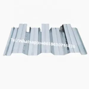 Werksverkauf Stahldeck-Rollformmaschine Xiamen-Maschine Bodenfliese Decking-Herstellungsmaschine Galvanisierte Blechte