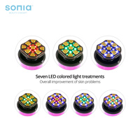 Appareil de beauté multifonctionnel électrique 4 en 1 pour les soins personnels de la peau, appareil facial portable à main, livré avec un coffret cadeau