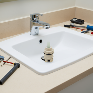 Cartucho de Grifo de Cerámica Foset CARMO-22 para Grifos de Lavabo, Diseño de Palanca Única de Plástico, Estilo Moderno, Presión Media, 40F a 180F - Product Image 2