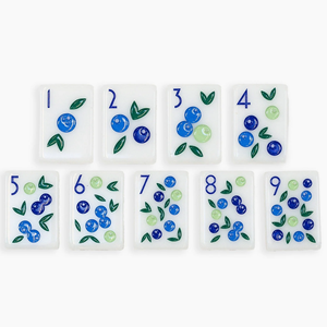 160PCS Set Mahjong Akrilik Amerika Portabel Permainan Meja dengan Tas Pembawa Rak Klasik untuk 4 Pemain Hiburan untuk Dewasa - Product Image 4