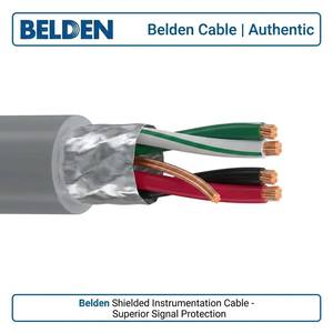 <span class=keywords><strong>Cable</strong></span> <span class=keywords><strong>de</strong></span> Audio Original Nuevo Belden 8723, 2 <span class=keywords><strong>Pares</strong></span>, 22AWG, Blindado Individualmente, Beldfoil, <span class=keywords><strong>Cable</strong></span> <span class=keywords><strong>de</strong></span> Instrumentación <span class=keywords><strong>de</strong></span> 300V, 305m - Product Image 3