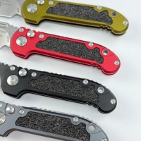 Couteau de poche WJS LUDT avec manche en aluminium CNC multicolore et lame satinée pour le quotidien et la collection