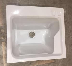 CUPC certifié acrylique couleur blanche blanchisserie et lavabo - Product Image 1