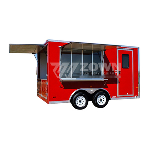 Camions de restauration mobiles électriques au design innovant, entièrement équipés, de type remorque, couleur et taille personnalisables, luxueux et élégants - Product Image 6