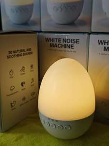 Новейшая портативная машинка для спокойного сна, 5 эффективных звуков, белый шум, расслабление сна, домашний офис, для взрослых и детей - Product Image 6