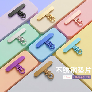Support de téléphone Wanli Sheng avec clip métallique ultra-fin en acier inoxydable de 0,2 mm, autocollant anti-perte pour téléphone portable - Product Image 1